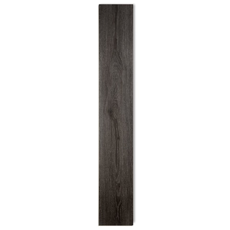 Lucida Surfaces LUCIDA SURFACES, MaxCore Storm Black 7 5/16 in. x48 in. 5.8mm 22MIL Interlocking Luxury Vinyl Planks , 45PK MC-510PLT